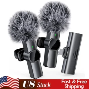 Wireless Lavalier Microphone Portable