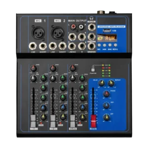 Sound Mixer Professional Portable Digital DJ Console
