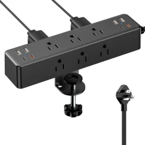 Desk Clamp Power Strip