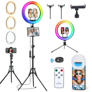 13 Selfie Ring Light with 63 Stand