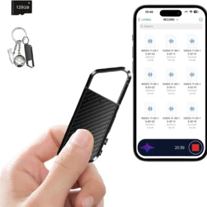 128GB Voice Activated Recorder