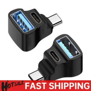 1 To 2 USB-C To USB-C USB-A Adapter