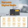 XHDATA D-808 AM/FM/SW/MW SSB AIR RDS Full Band Portable Radio - Thumbnail Image 2
