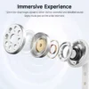 QCY Melobuds N50 ANC Bluetooth 5.4 Wireless Earphones - Thumbnail Image 6