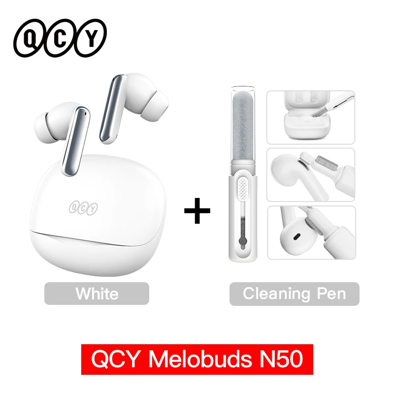 QCY Melobuds N50 ANC Bluetooth 5.4 Wireless Earphones - Image 9