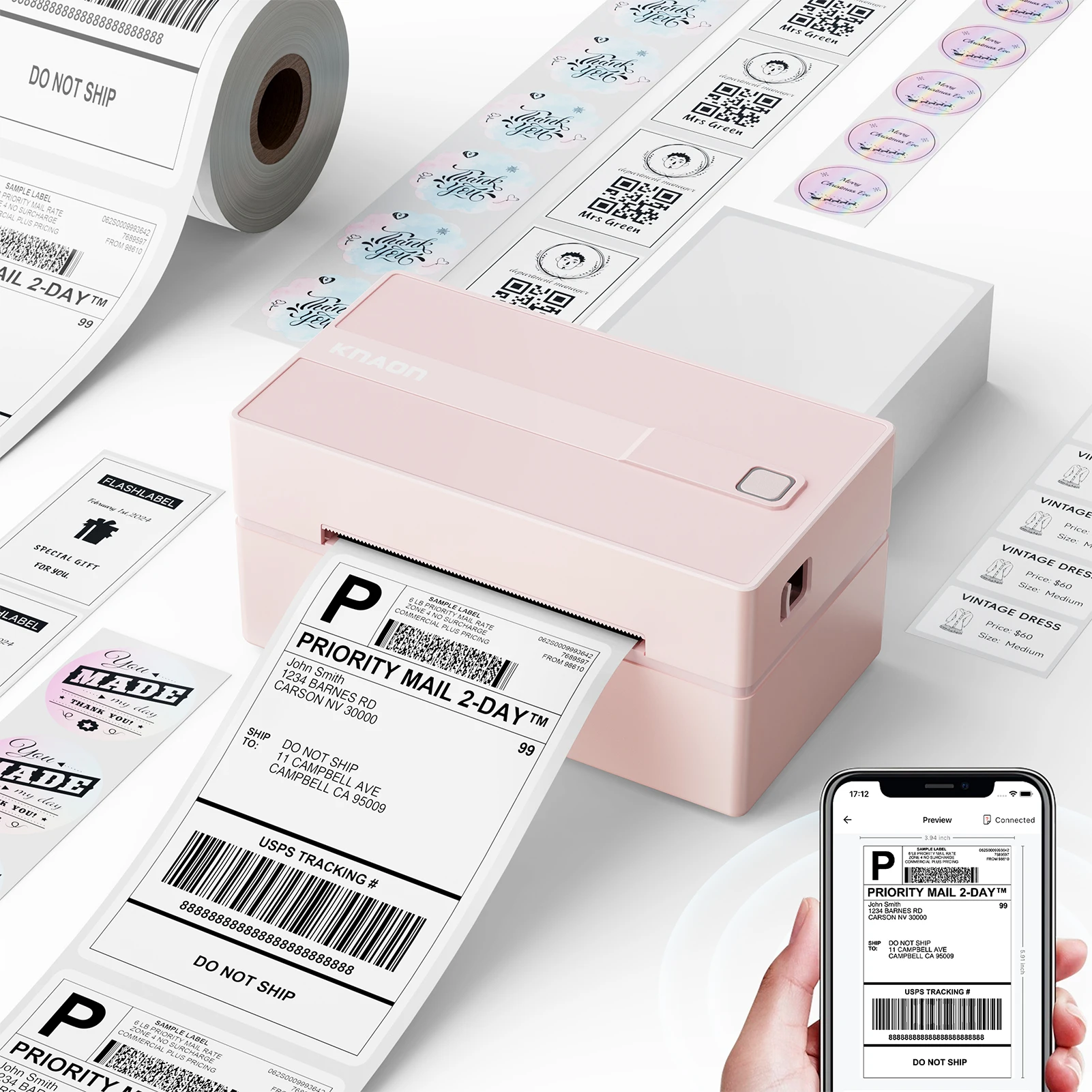 Thermal Label Printer - Image 1