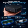 NEW Mini PC Intel I9 8950HK Windows 11 Pro - Thumbnail Image 6