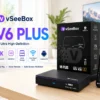 VSeeBox V6 Plus | Authorized US Distributor | Same Day USA Shipping | Android Media Player 64Gb Storage - Thumbnail Image 1