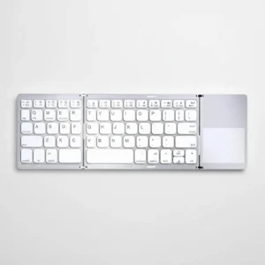 Portable Pocket Sized Foldable BT Keyboard Mini Wireless Keyboard
