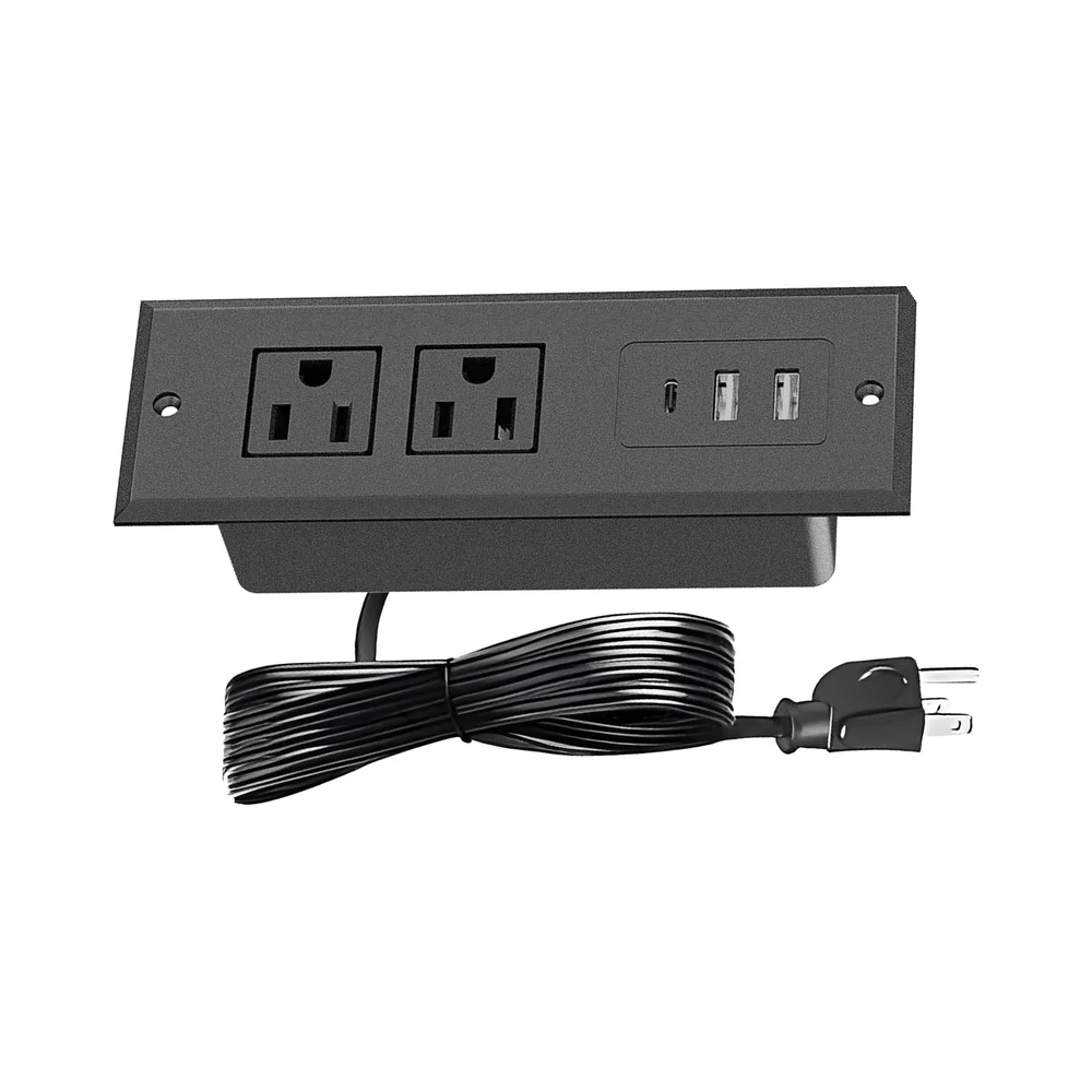 Recessed Embedded Power Strip 2 - Image 1