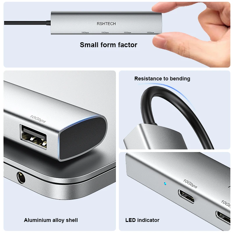 RSHTECH USB Type C Hub - Image 6
