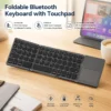 Portable Pocket Sized Foldable BT Keyboard Mini Wireless Keyboard - Thumbnail Image 2