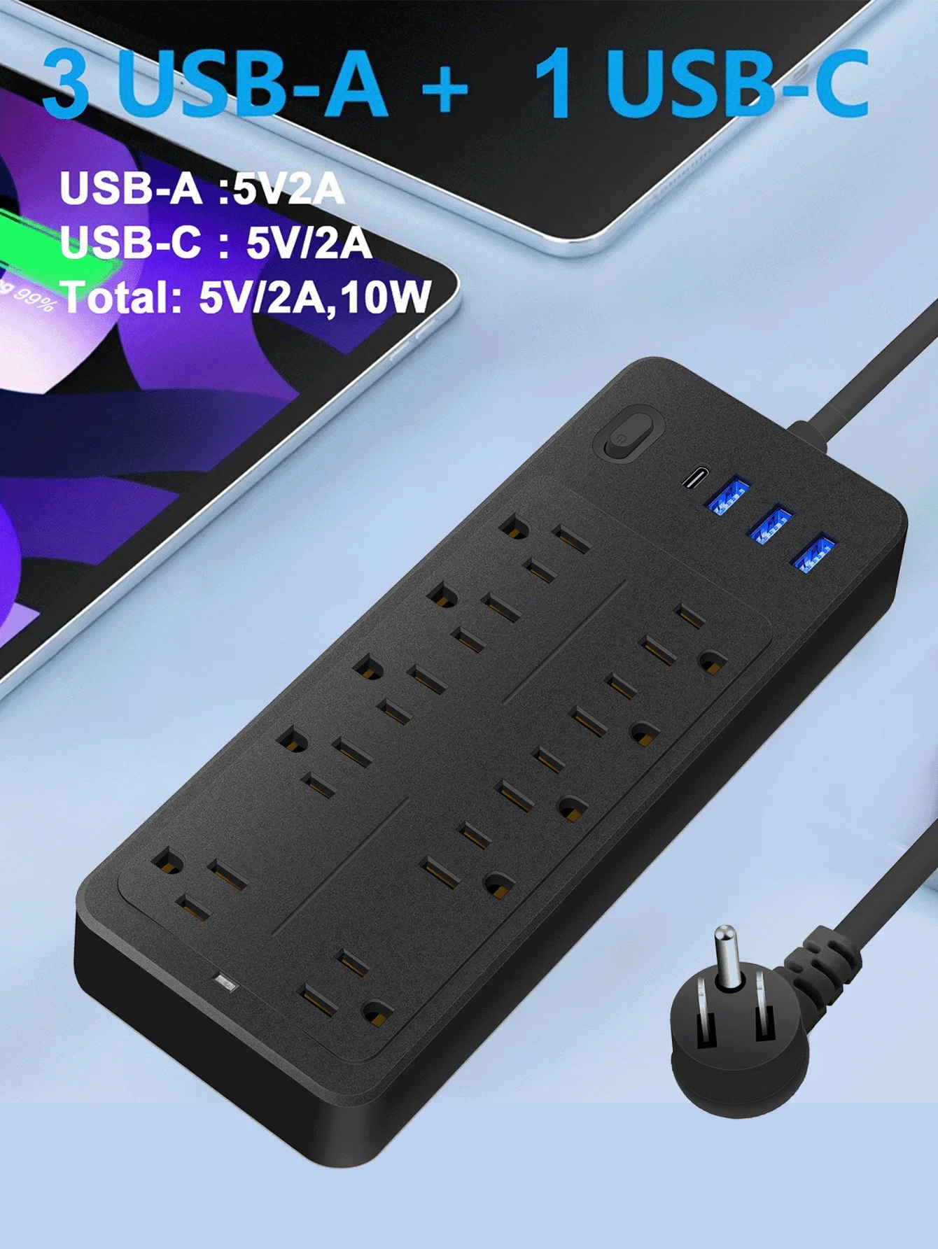 Power Strip Surge Protector - Image 6