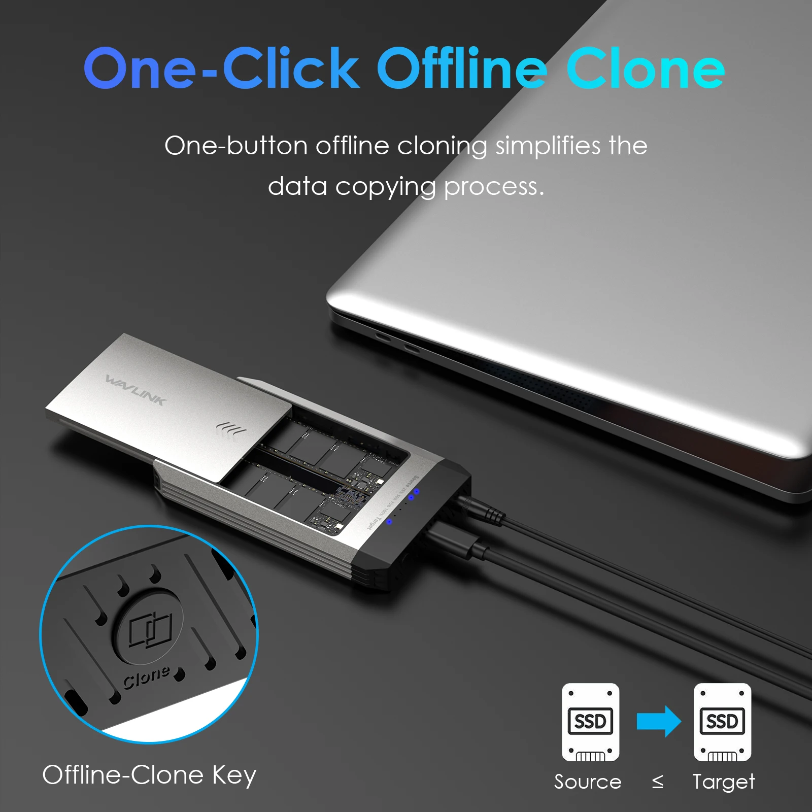 WAVLINK Hard Drives Enclosure - Image 4