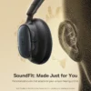 Baseus Bowie MH1 ANC Wireless Headphone 48dB Adaptive Hybrid Noise Cancelling Headsets 80H Playtime Hi-Res Audio LDAC Headphone - Thumbnail Image 4