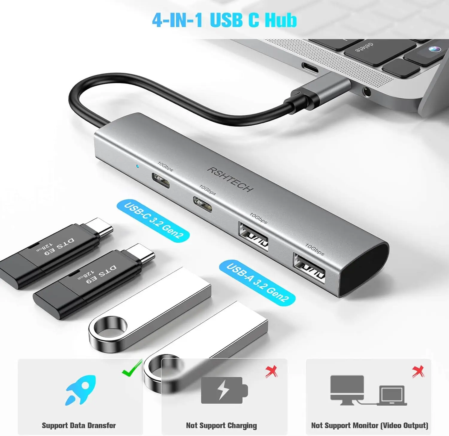 RSHTECH USB Type C Hub - Image 2