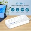 US Power Strip Surge Protector - Thumbnail Image 3