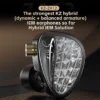 KZ ZA12 In Ear Earphones Wired IEM Headphones - Thumbnail Image 1