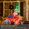 Firefighter Santa Claus with Christmas Tree - Thumbnail Image 3