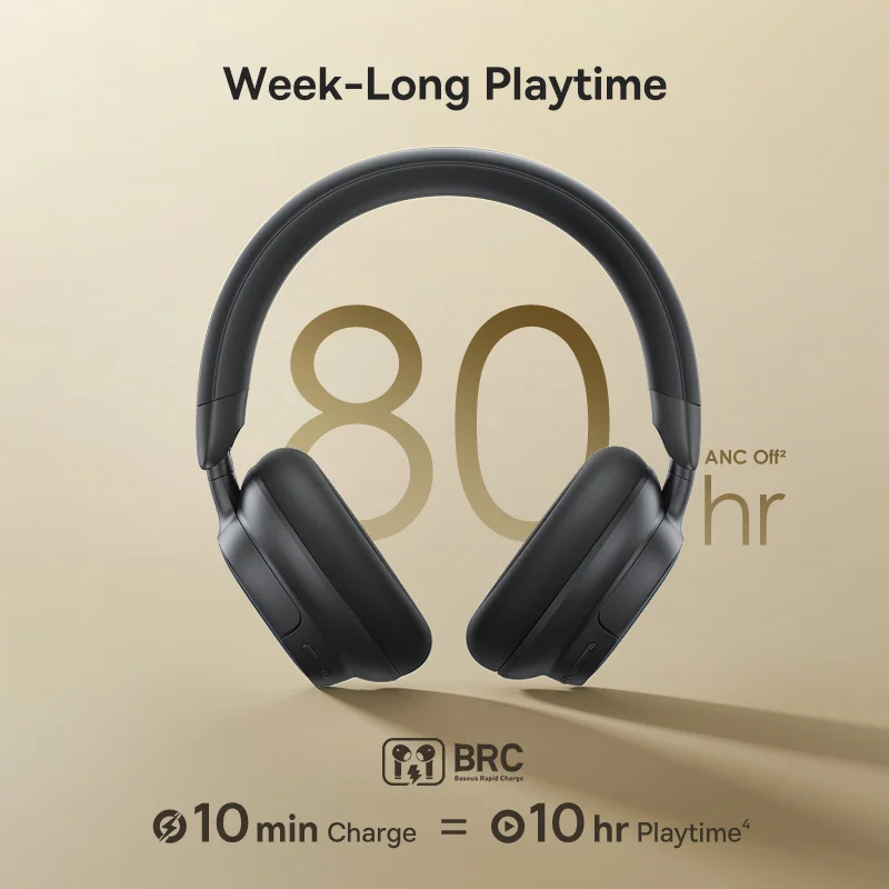 Baseus Bowie MH1 ANC Wireless Headphone - Image 7