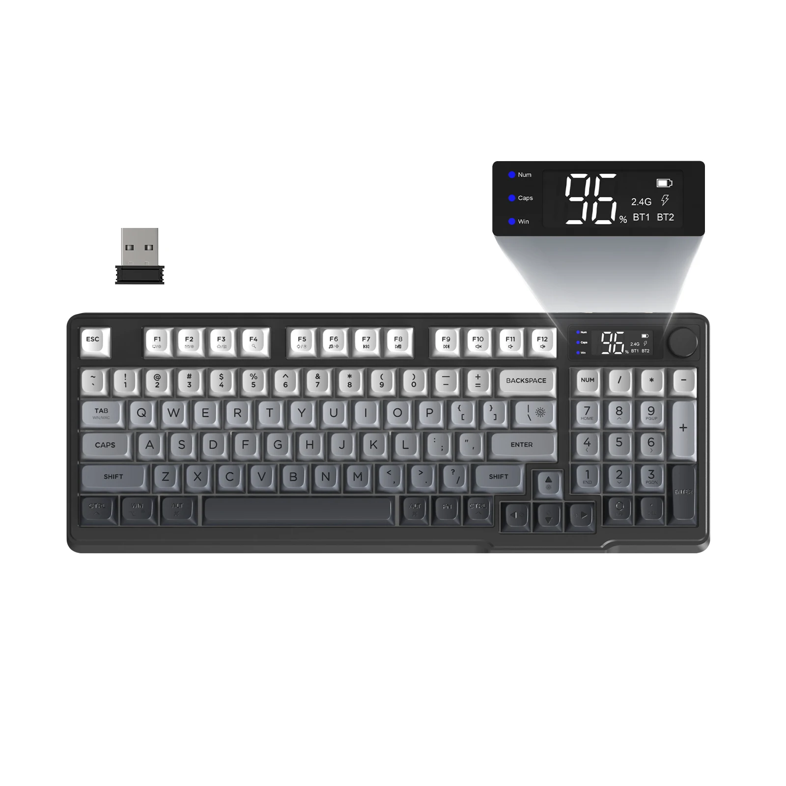 ZIYOU LANG M96 Wireless Gaming Keyboard - Image 10