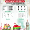 12FT Santa Claus Driving a Sleigh with 3 Reindeer - Thumbnail Image 5