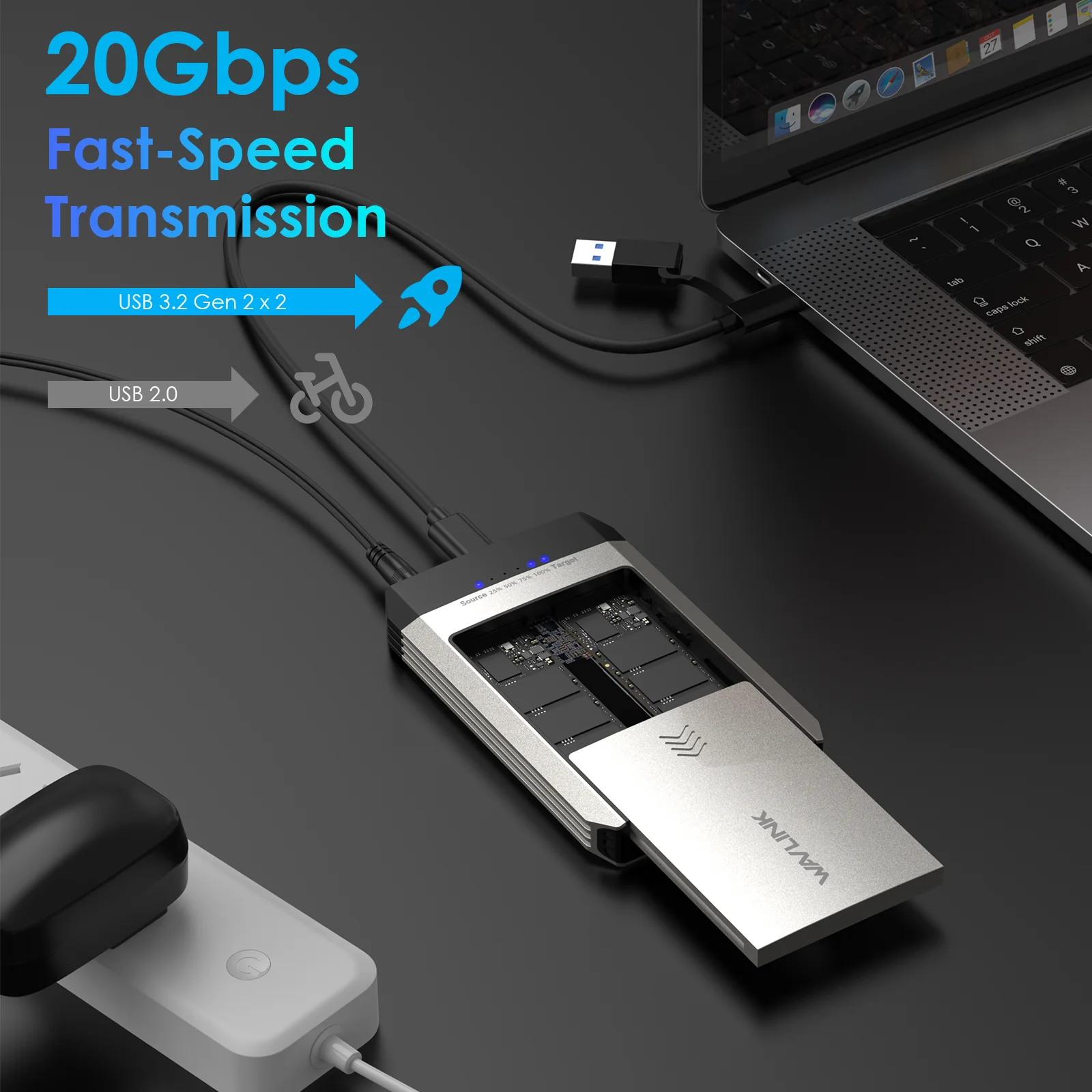 WAVLINK Hard Drives Enclosure - Image 6