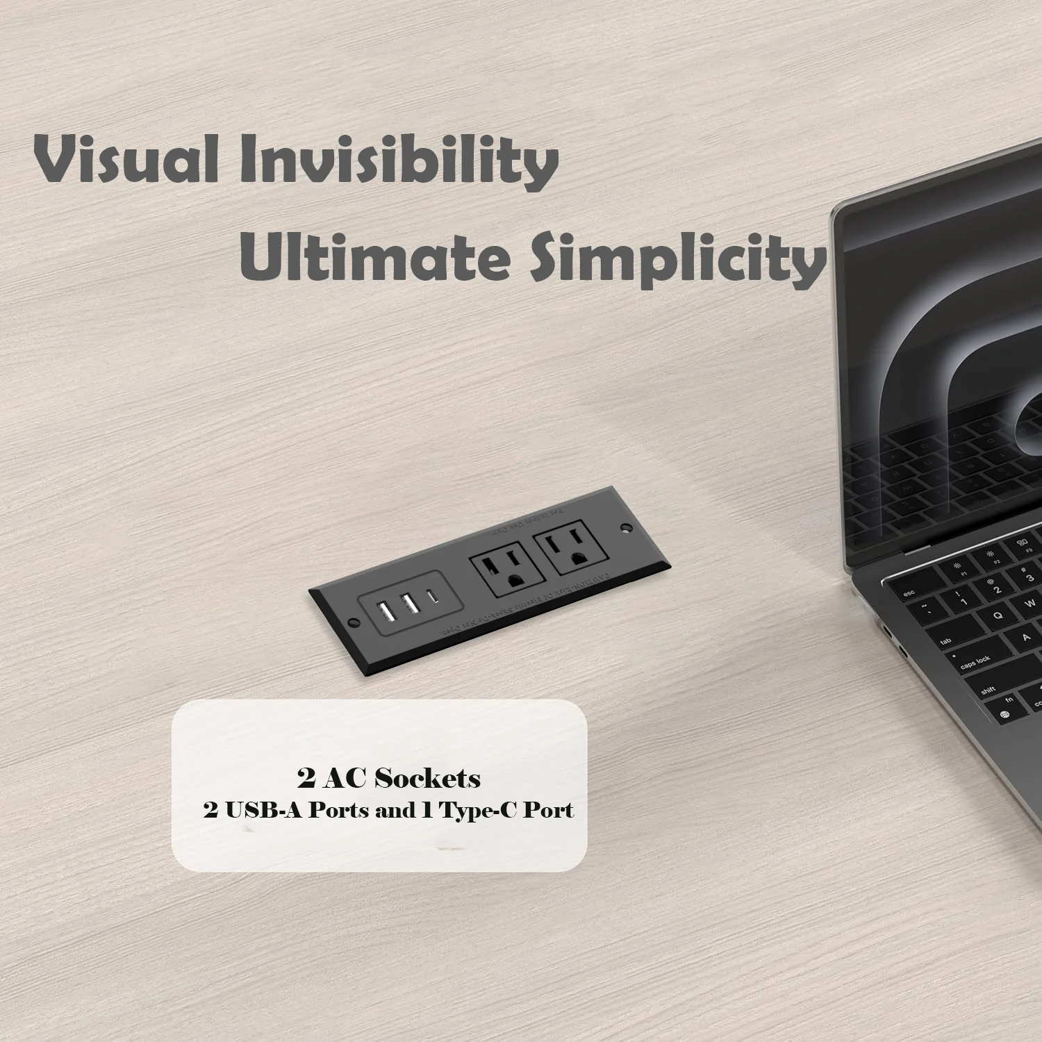 Recessed Embedded Power Strip 2 - Image 3