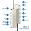 WAVLINK USB C 12-in-1 Hub/ Docking Station - Thumbnail Image 2