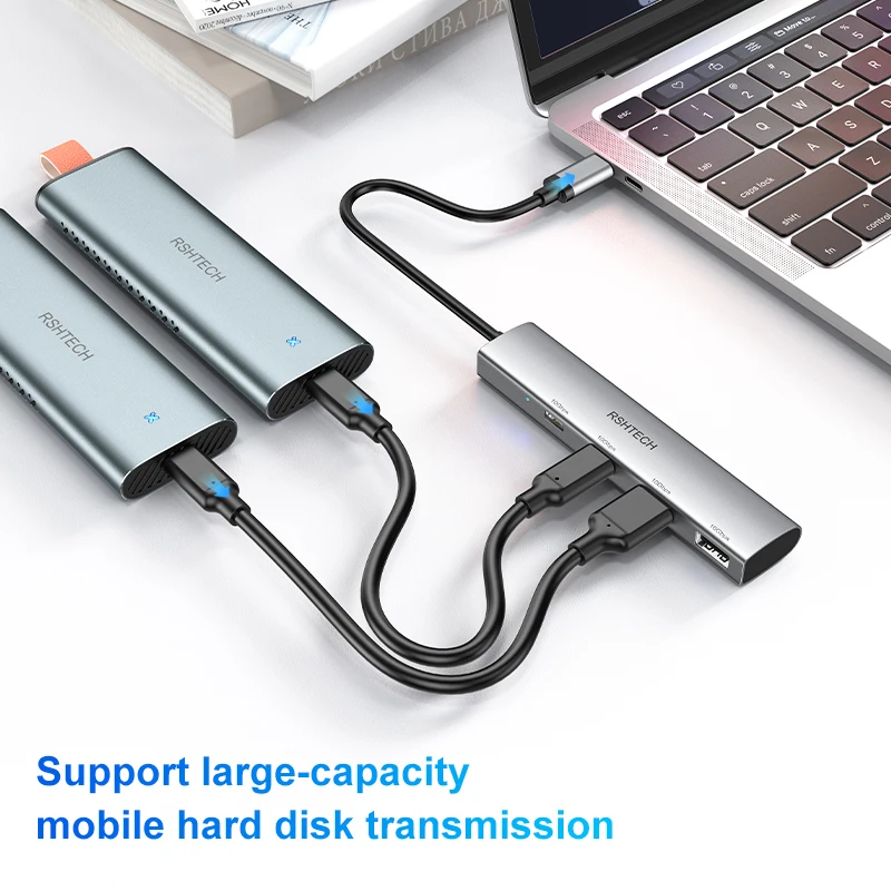 RSHTECH USB Type C Hub - Image 5