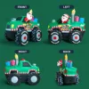 7 FT Long Santa Claus in Monster Truck - Thumbnail Image 4