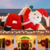 Giant 12FT Lying Santa Claus - Thumbnail Image 1