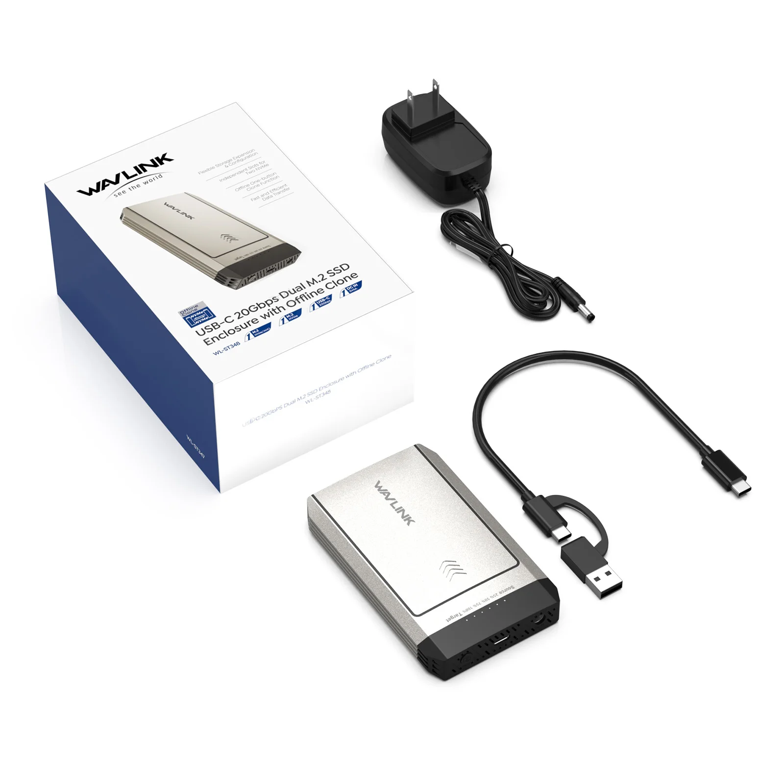 WAVLINK Hard Drives Enclosure - Image 1